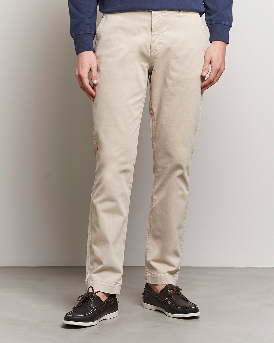 Men |  | Morris | Jeffrey Brushed Stretch Chino Khaki