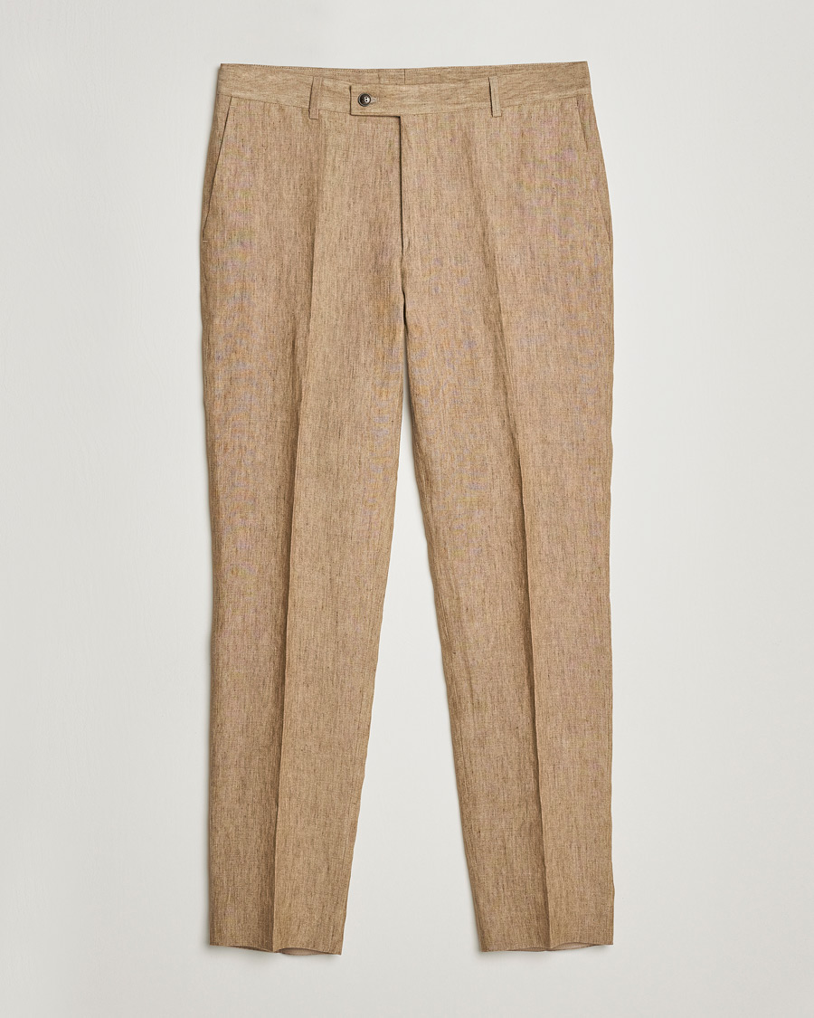 Herren | Anzüge | Morris | Bobby Linen Suit Trousers Khaki