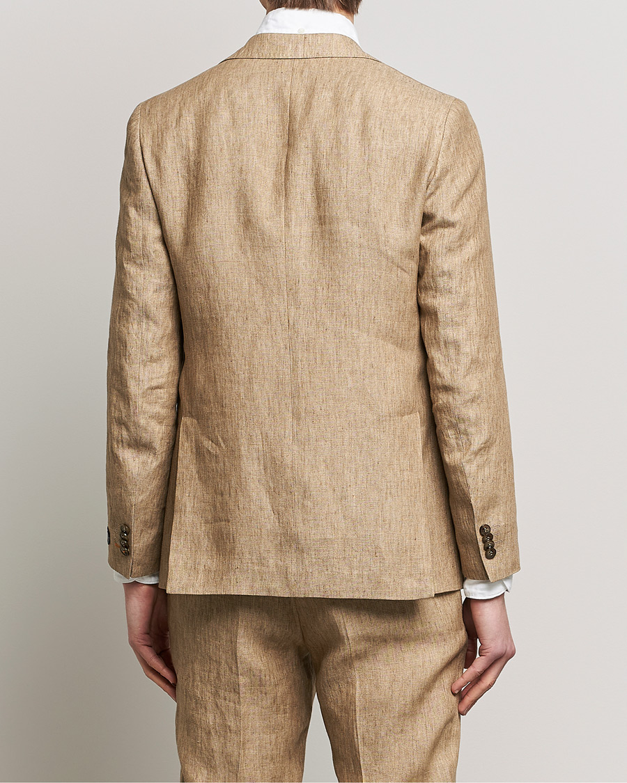 Herren | Sakkos | Morris | Archie Linen Suit Blazer Khaki