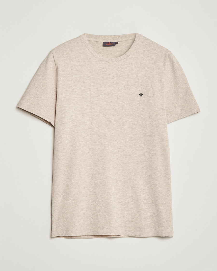 Herren | T-Shirts | Morris | James Cotton T-Shirt Beige