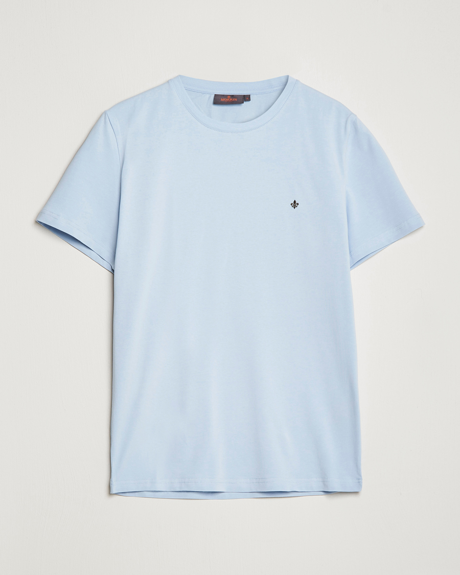 Herren | T-Shirts | Morris | James Cotton T-Shirt Light Blue