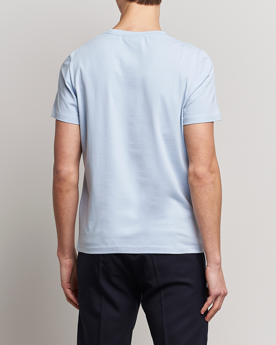 Herren | T-Shirts | Morris | James Cotton T-Shirt Light Blue