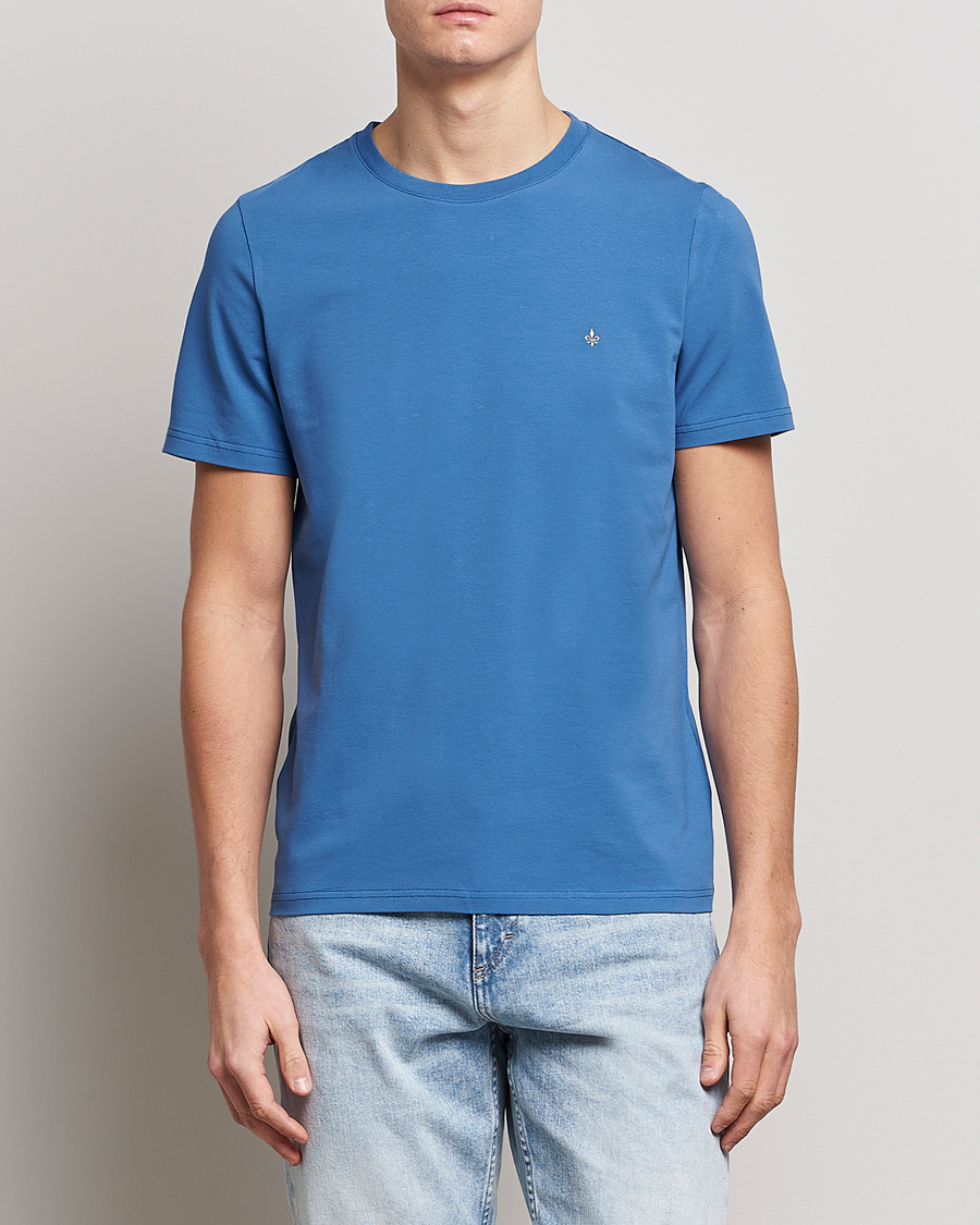 Herren | Morris | Morris | James Cotton T-Shirt Blue
