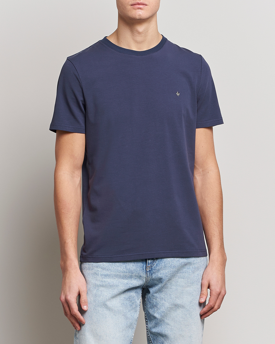 Herren |  | Morris | James Cotton T-Shirt Navy