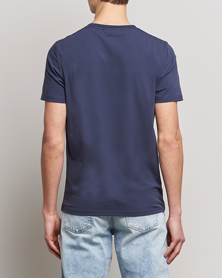 Herren | T-Shirts | Morris | James Cotton T-Shirt Navy