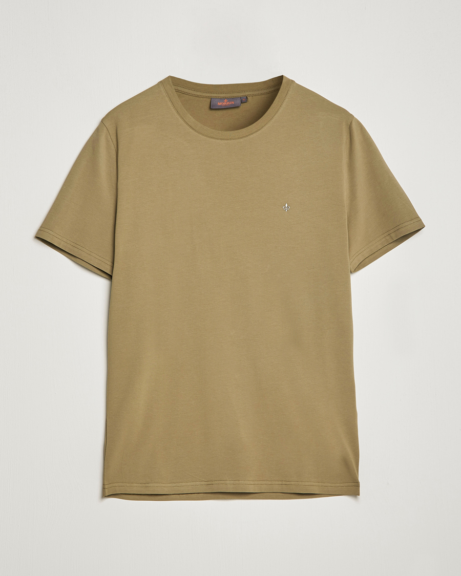 Herren | T-Shirts | Morris | James Cotton T-Shirt Olive