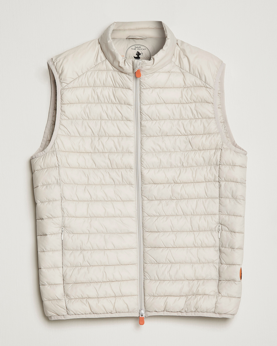 Herren | Westen | Save The Duck | Adamus Lightweight Padded Vest Rainy Beige