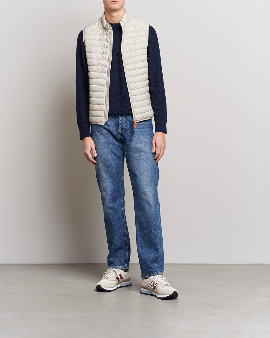 Herren | Westen | Save The Duck | Adamus Lightweight Padded Vest Rainy Beige