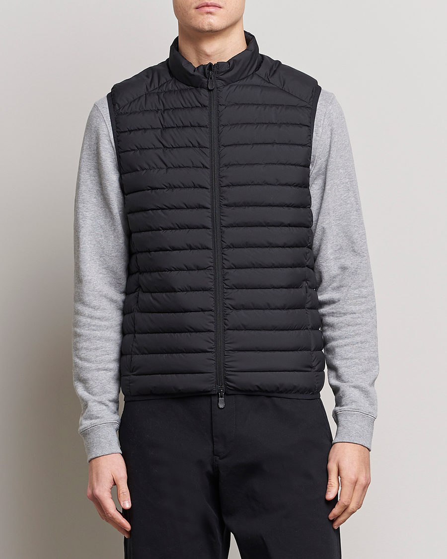 Herren |  | Save The Duck | Leonard Lightweight Matt Padded Vest Black