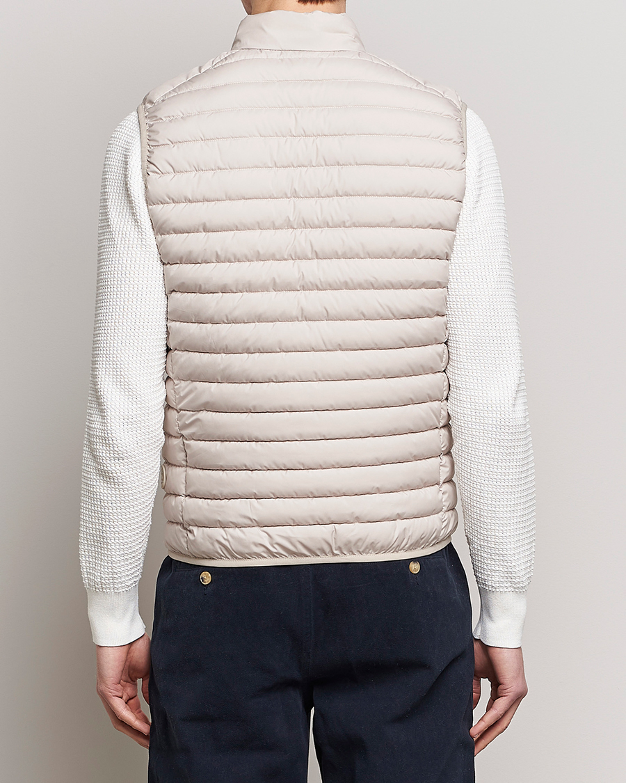 Herren | Westen | Save The Duck | Leonard Lightweight Matt Padded Vest Rainy Beige