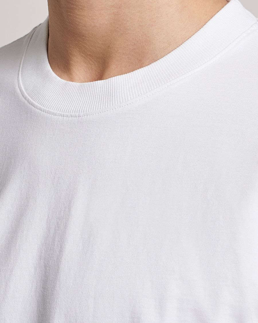 Herren | T-Shirts | NN07 | Adam Pima Crew Neck T-Shirt White