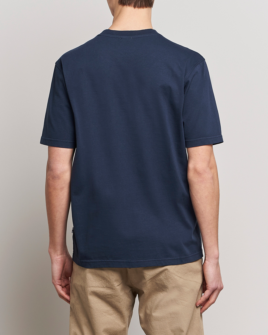 Herren | T-Shirts | NN07 | Adam Pima Crew Neck T-Shirt Navy Blue