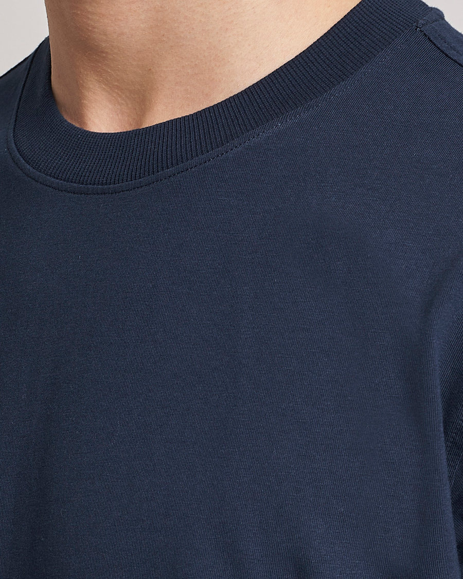Herren | T-Shirts | NN07 | Adam Pima Crew Neck T-Shirt Navy Blue