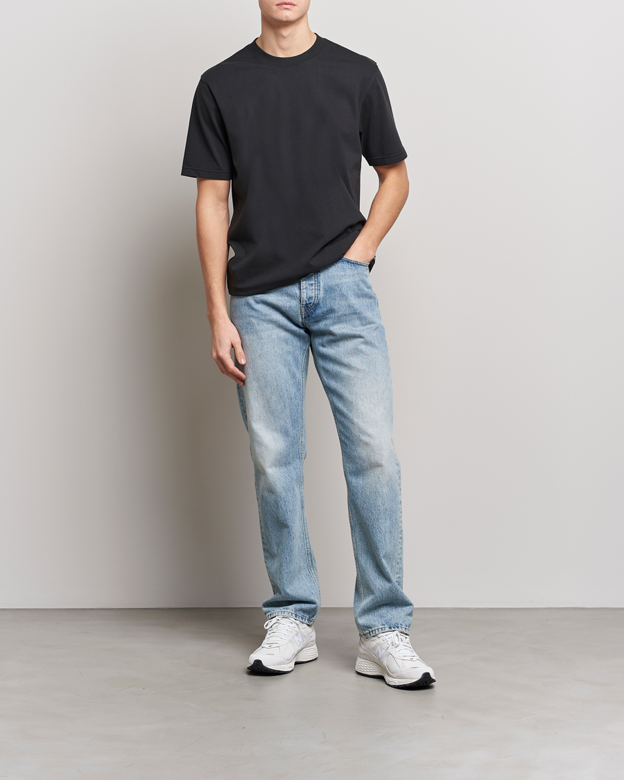 Herren | T-Shirts | NN07 | Adam Pima Crew Neck T-Shirt Black