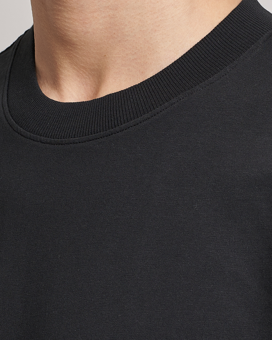 Herren | T-Shirts | NN07 | Adam Pima Crew Neck T-Shirt Black