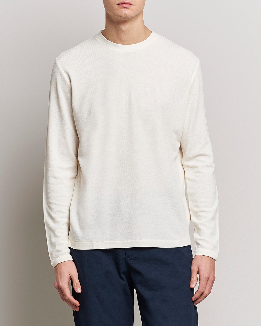 Herren | Business & Beyond | NN07 | Clive Knitted Sweater Egg White