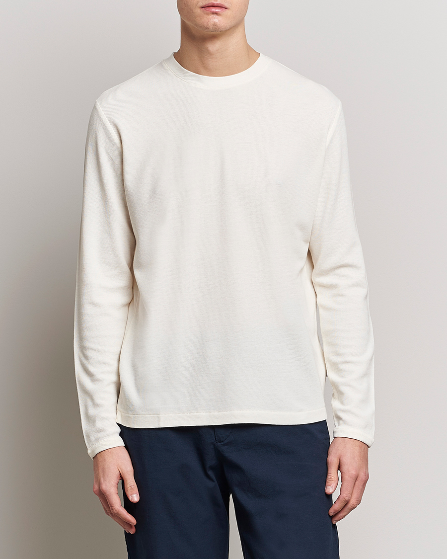 Herren | The Classics of Tomorrow | NN07 | Clive Knitted Sweater Egg White