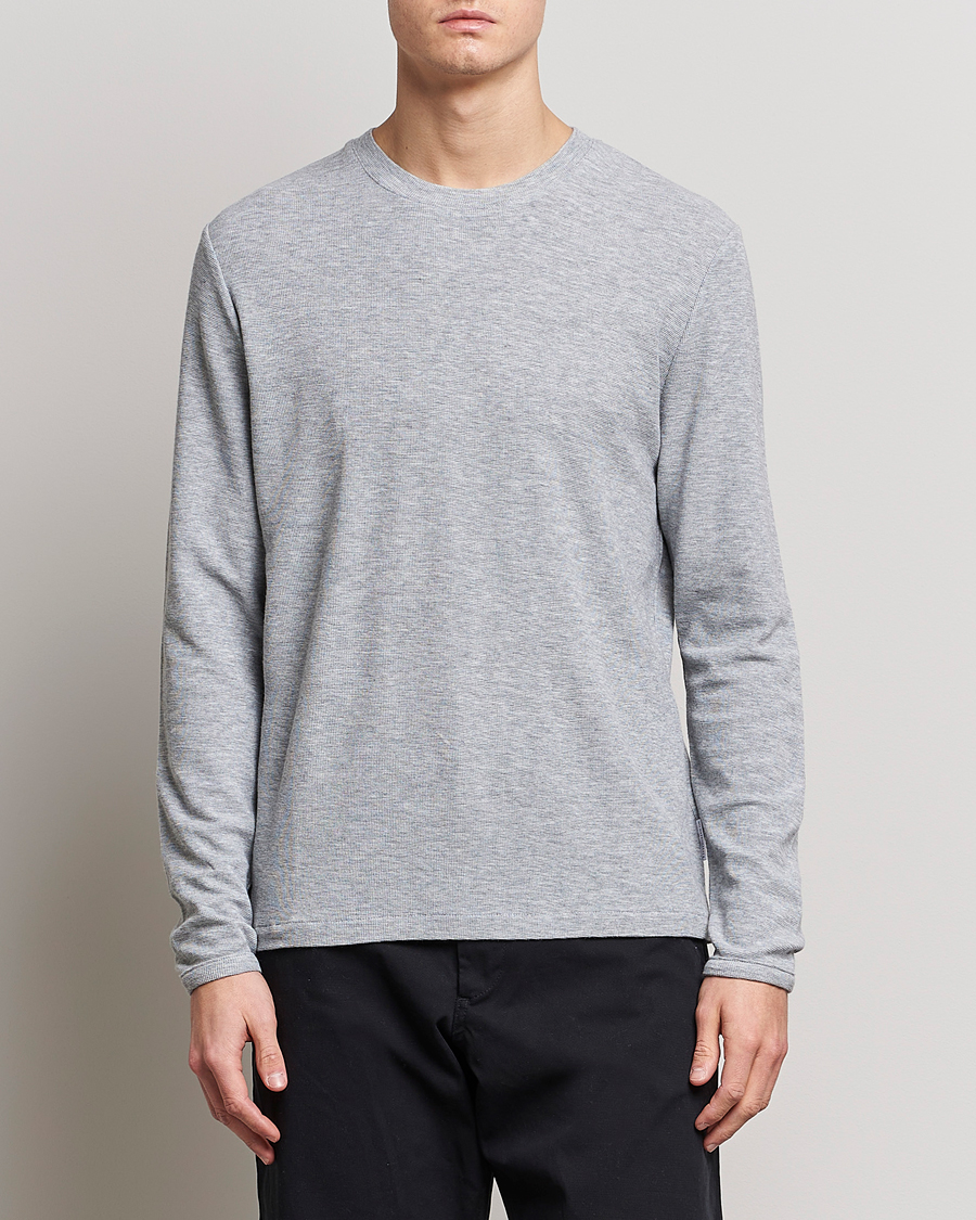 Herren |  | NN07 | Clive Knitted Sweater Grey Melange