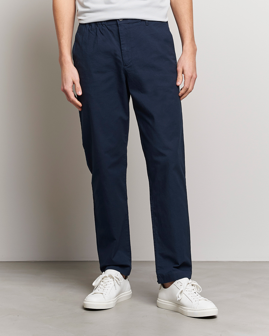 Herren | Hosen | NN07 | Theodore Comfort Pants Navy Blue