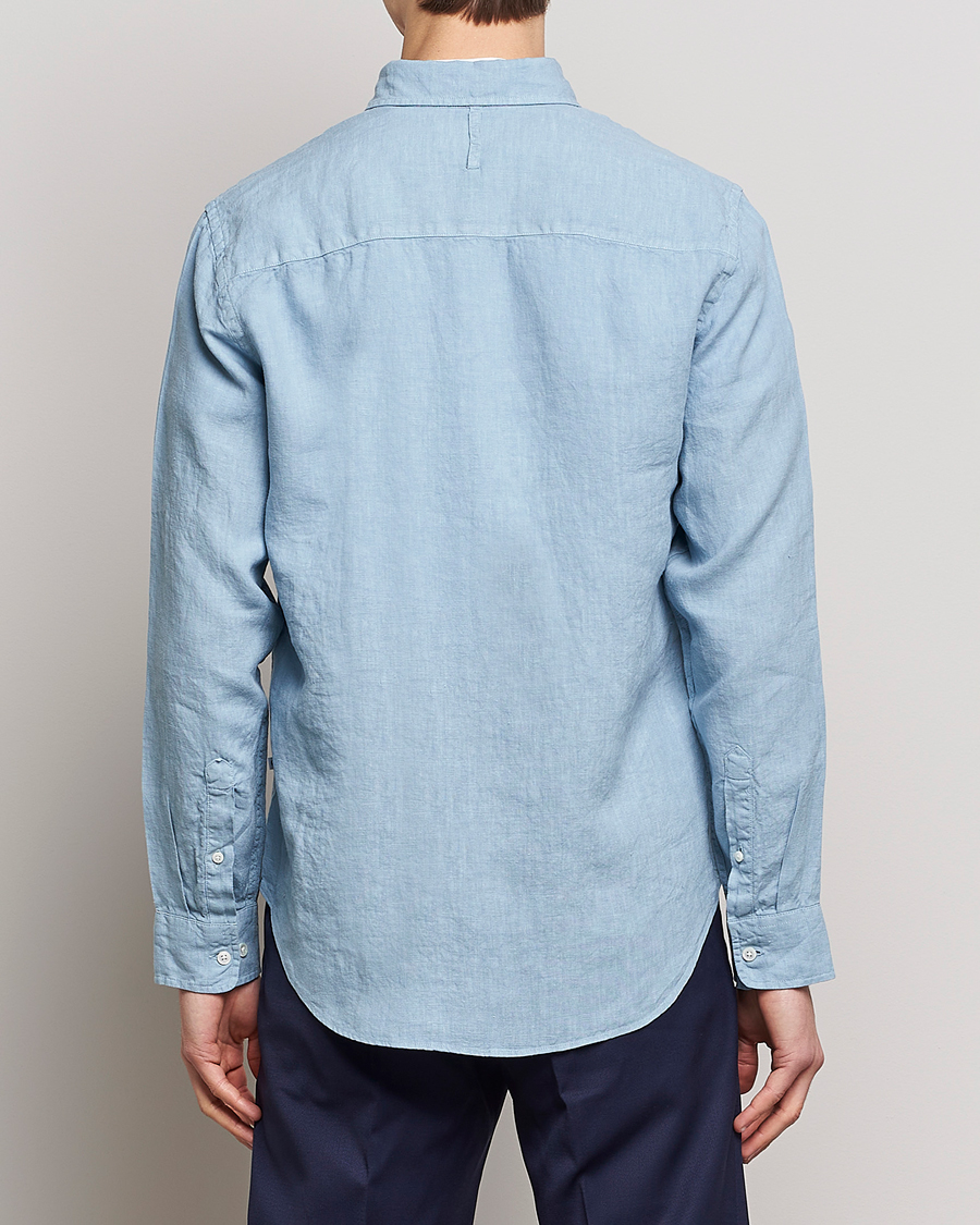 Herren | Hemden | NN07 | Arne Linen Shirt Ashley Blue