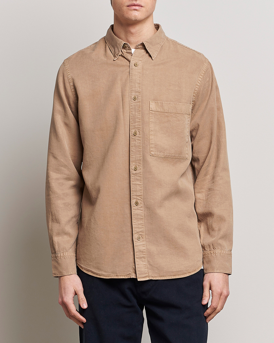 Herren | Kleidung | NN07 | Cohen Tencel Shirt Greige