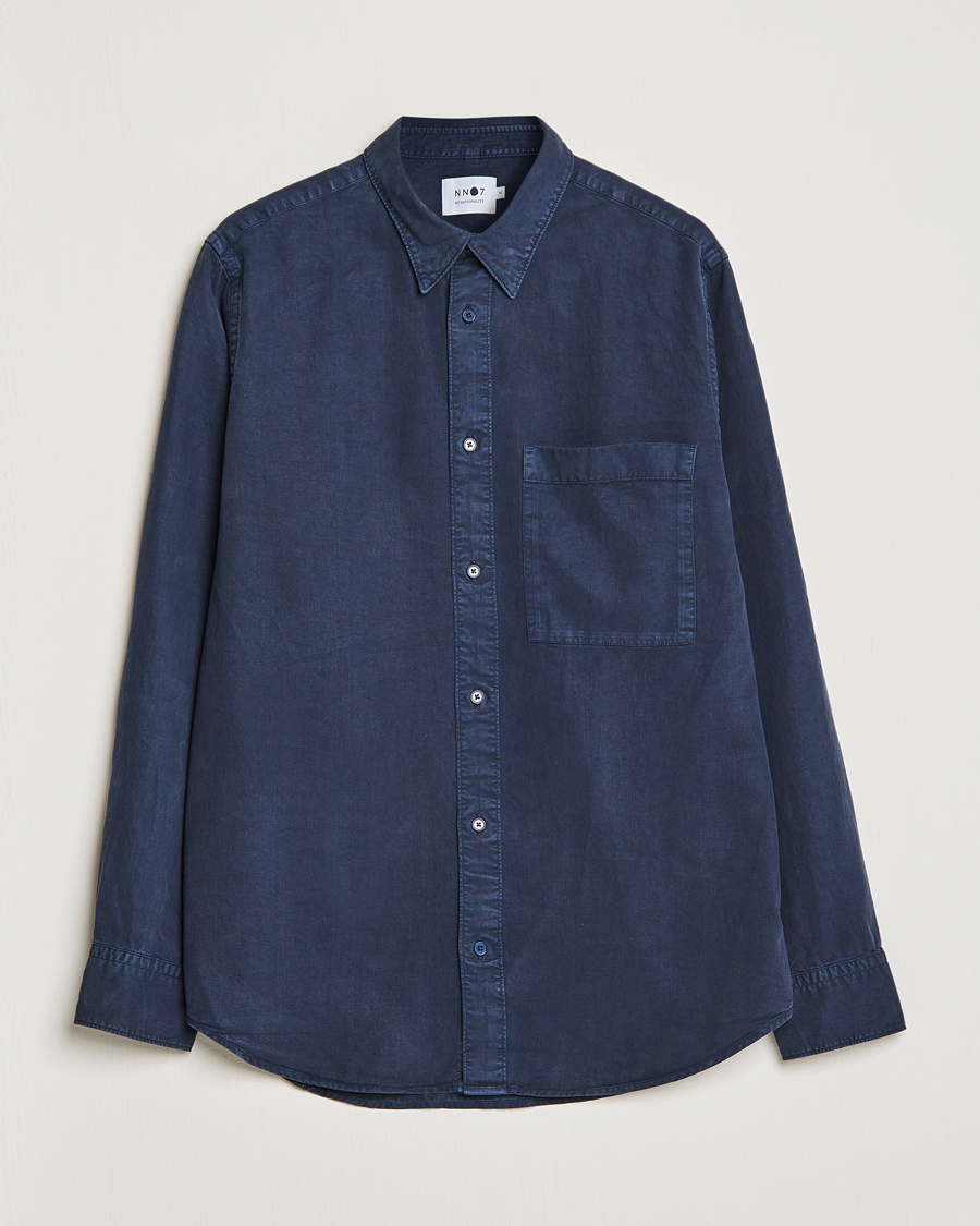 Herren | Hemden | NN07 | Cohen Tencel Shirt Sargasso Sea