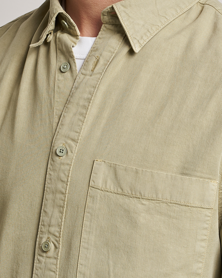 Herren | Hemden | NN07 | Cohen Tencel Shirt Pale Green