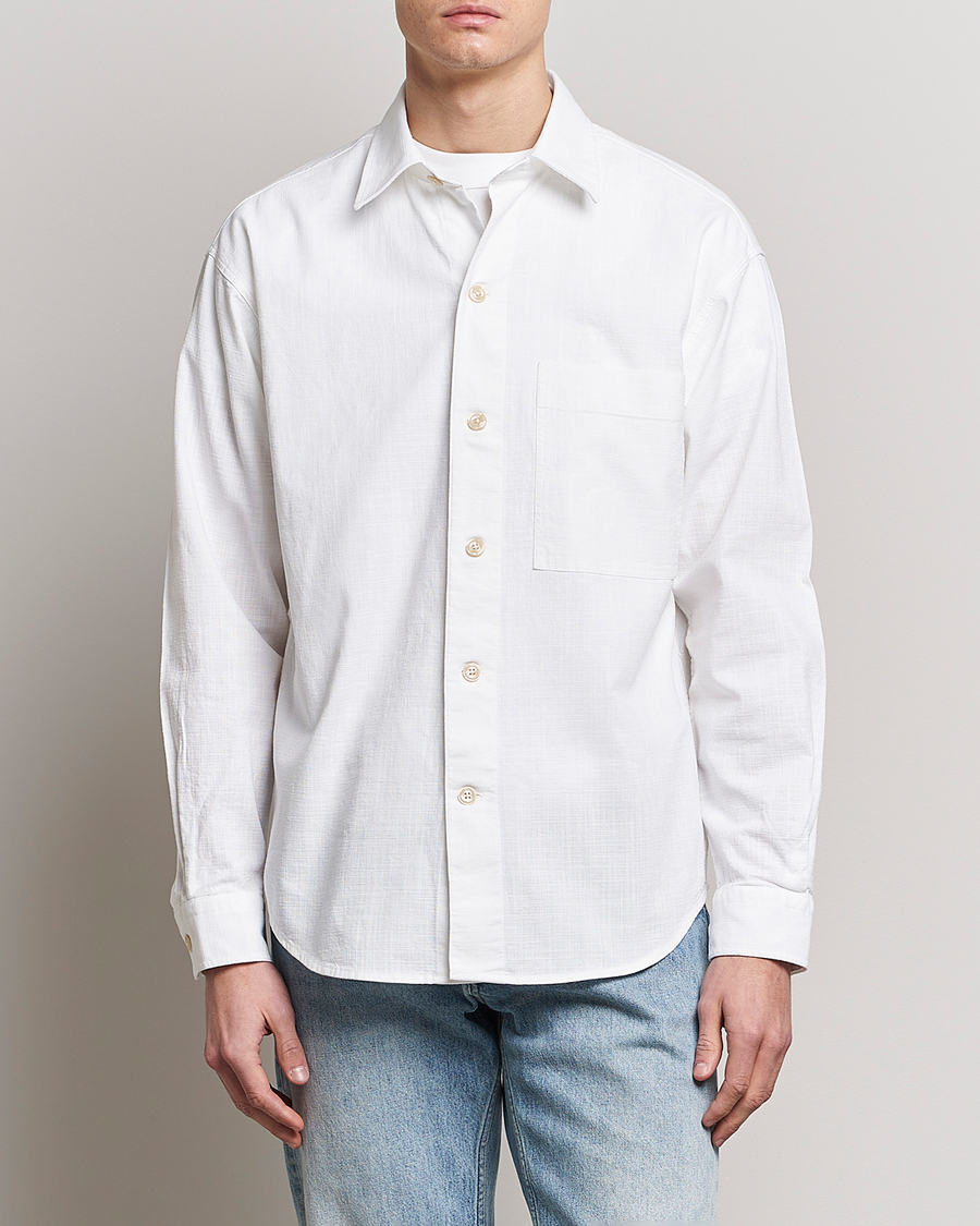 Herren | NN07 | NN07 | Adwin Cotton Pocket Shirt Off White