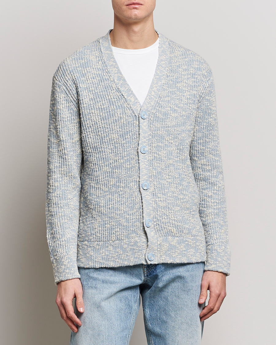 Herren | Pullover | NN07 | Jesse Knitted Sweater Ashley Blue