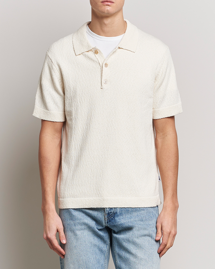 Herren | | NN07 | Randy Knitted Polo Ecru