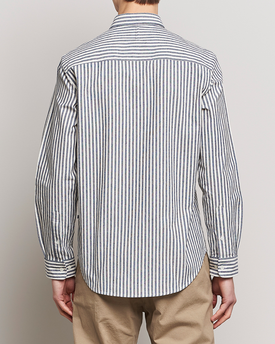 Herren | Hemden | NN07 | Arne Creppe Striped Shirt Navy/White