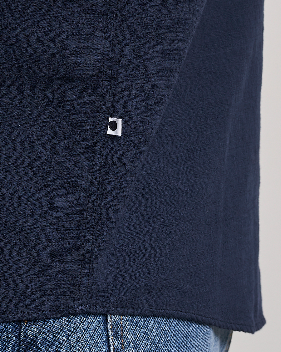 Herren | Hemden | NN07 | Deon Jacquard Shirt Navy Blue