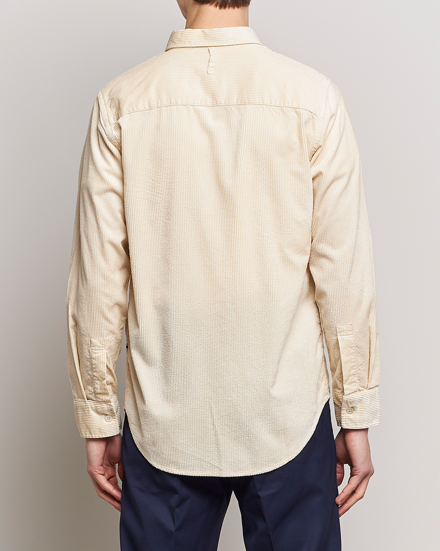 Herren | Hemden | NN07 | Cohen Tencel Corduroy Shirt Ecru