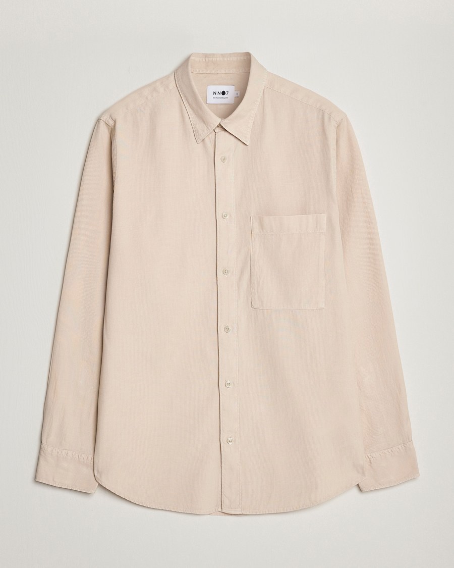 Herren | Hemden | NN07 | Cohen Summer Cord Shirt Cream