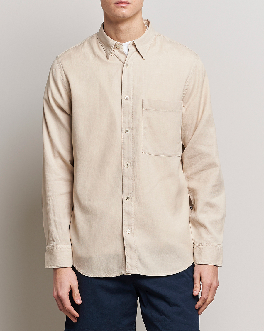 Herren | Hemden | NN07 | Cohen Summer Cord Shirt Cream