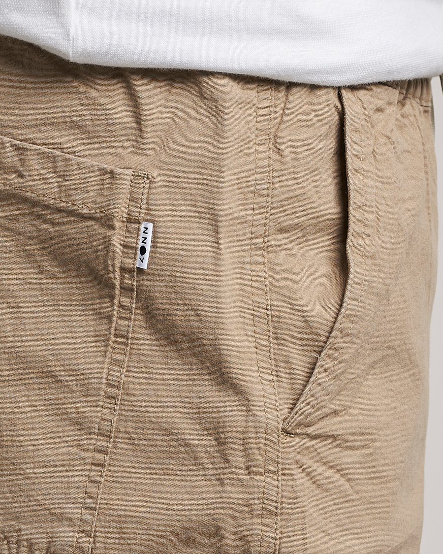 Herren | Shorts | NN07 | Gregor Tencel Drawstring Shorts Greige