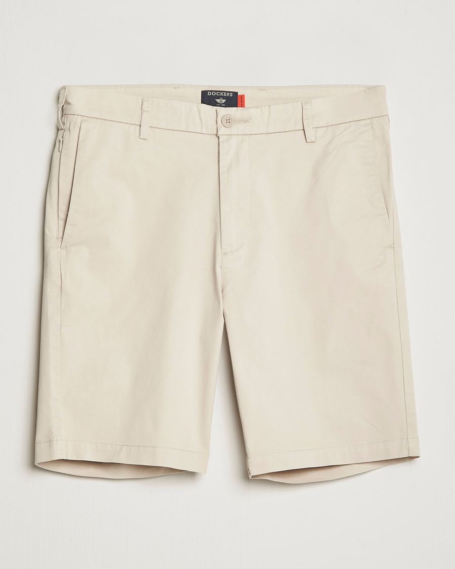 Herren | Shorts | Dockers | Cotton Stretch Twill Chino Shorts Sahara Khaki