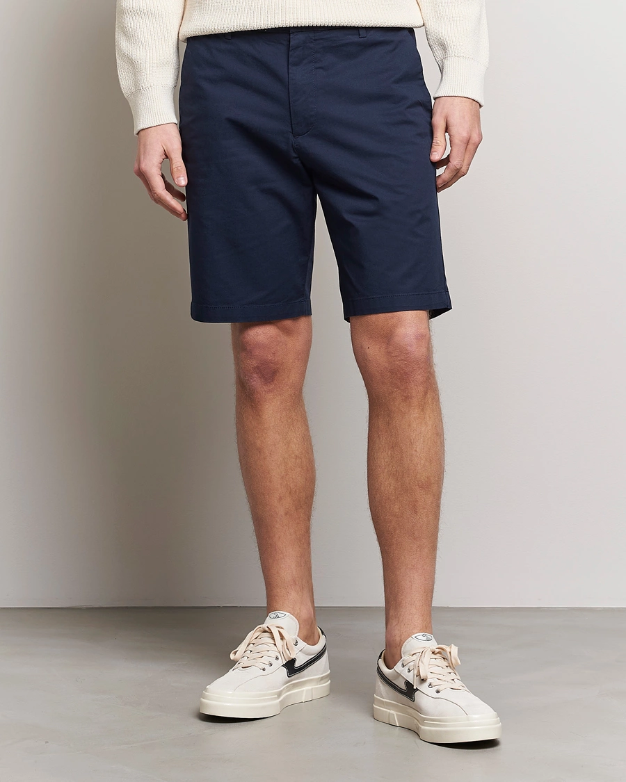 Herren |  | Dockers | Cotton Stretch Twill Chino Shorts Navy Blazer