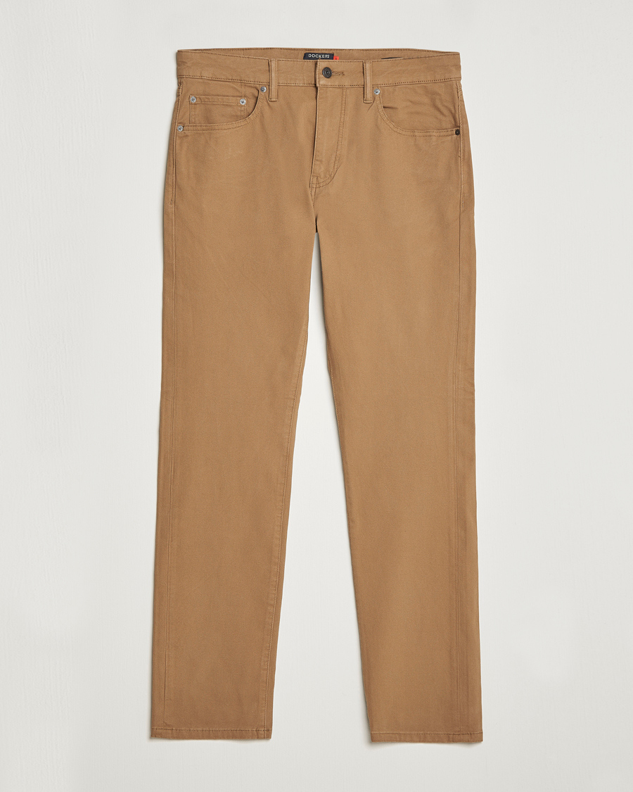 Herren | Hosen | Dockers | 5-Pocket Cotton Stretch Trousers Otter