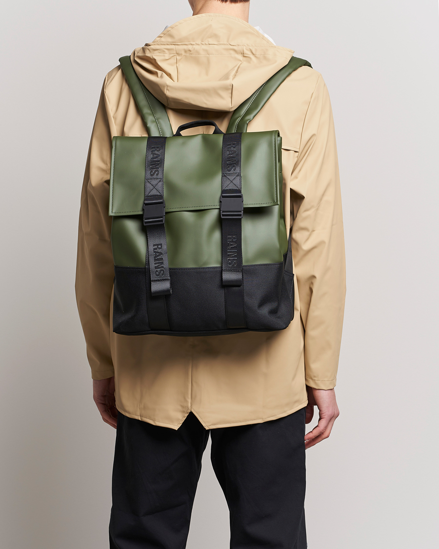 Herren | Rucksäcke | RAINS | Trail Messenger Bag Evergreen