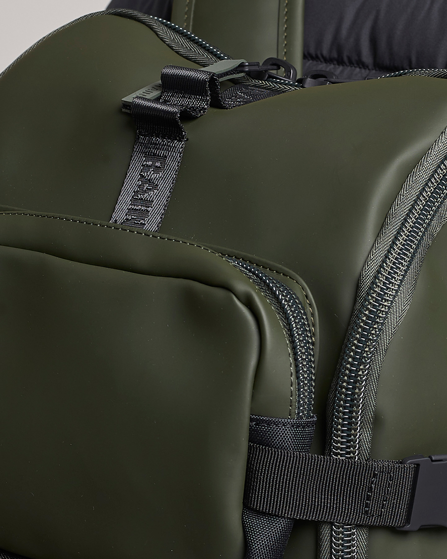 Herren | RAINS Trail Cargo Backpack Green | RAINS | Trail Cargo Backpack Green