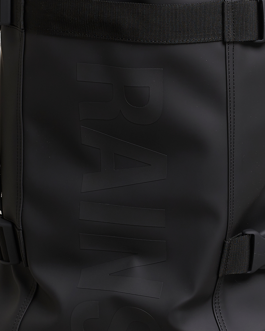 Herren | RAINS Texel Cabin Travel Bag Black | RAINS | Texel Cabin Travel Bag Black