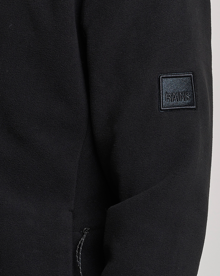 Herren | Pullover | RAINS | Fleece Half-Zip Pullover Black