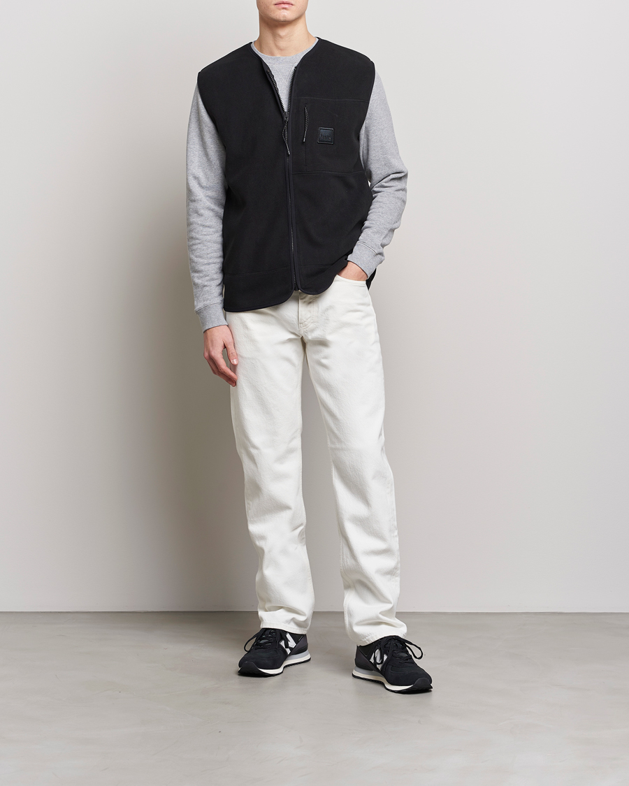 Herren | Pullover | RAINS | Fleece Vest Black
