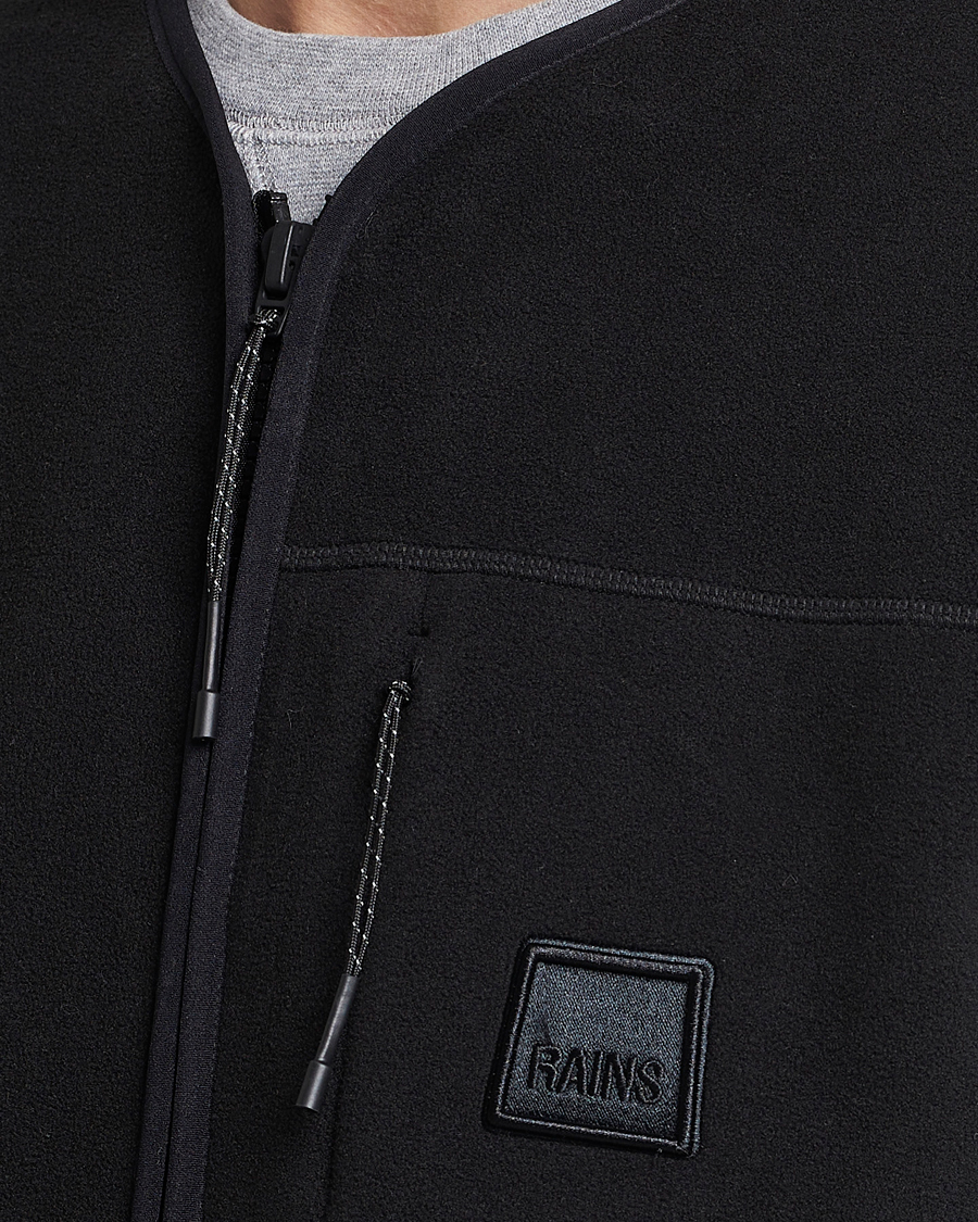 Herren | Pullover | RAINS | Fleece Vest Black