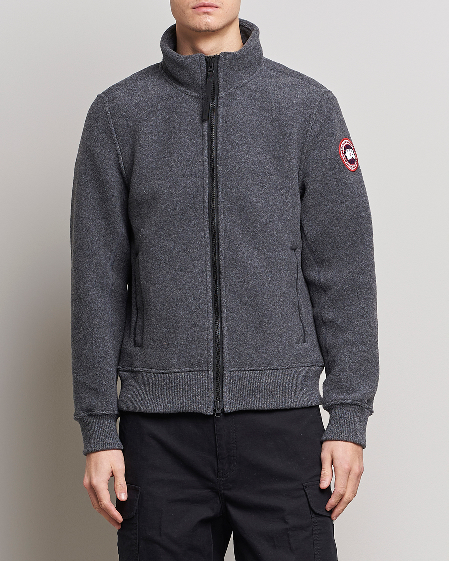 Herren | Frühlingsjacken | Canada Goose | Lawson Fleece Jacket Quarry Grey