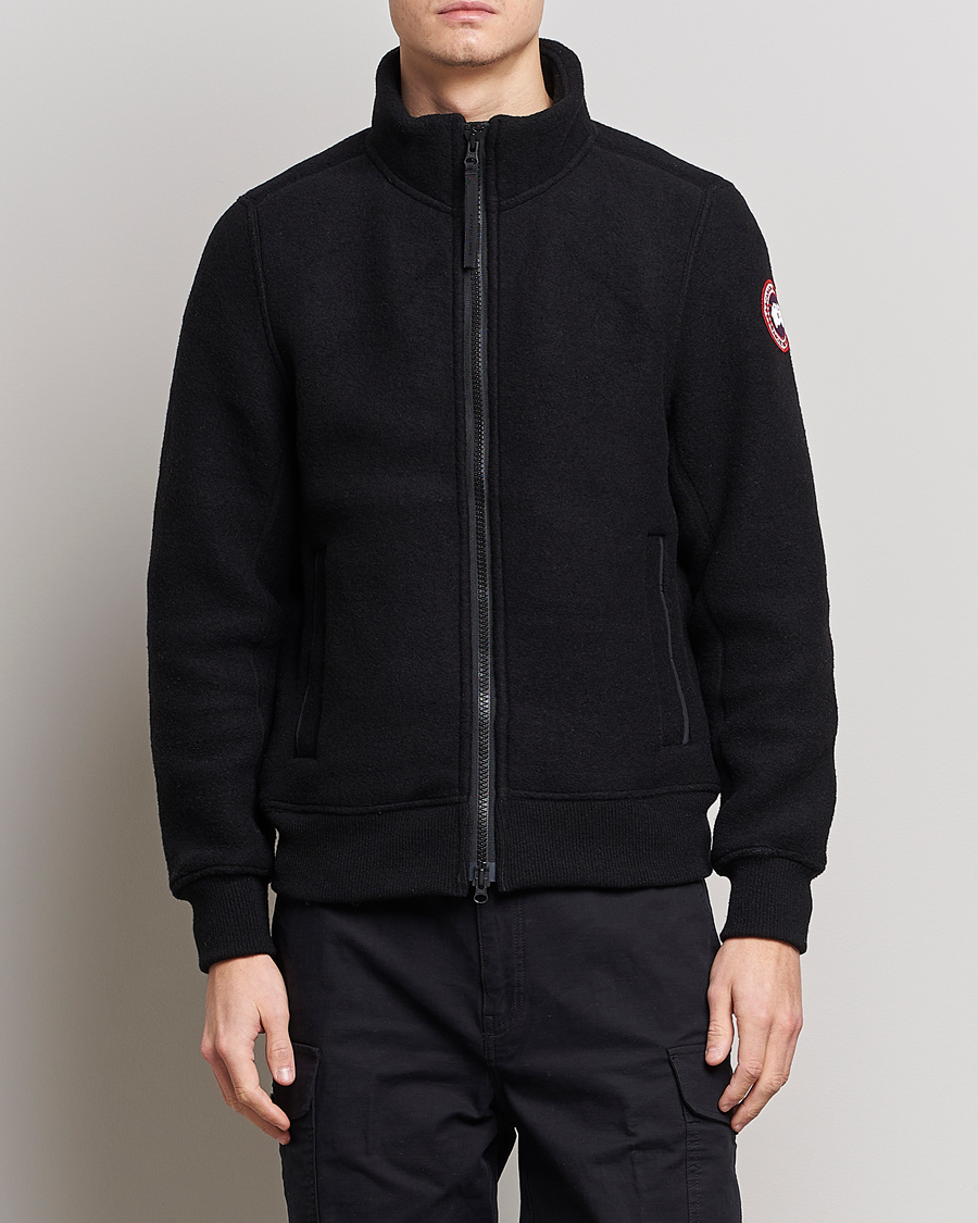 Herren | Zeitgemäße Jacken | Canada Goose | Lawson Fleece Jacket Black