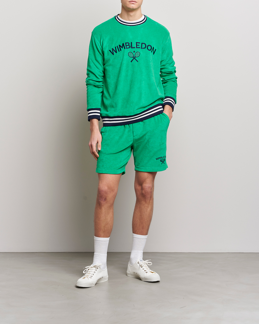 Herren | Pullover | Polo Ralph Lauren | Wimbledon Terry Sweatshirt Stem Green