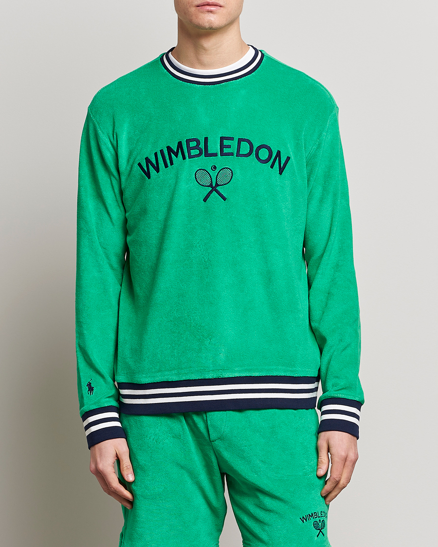 Herren |  | Polo Ralph Lauren | Wimbledon Terry Sweatshirt Stem Green