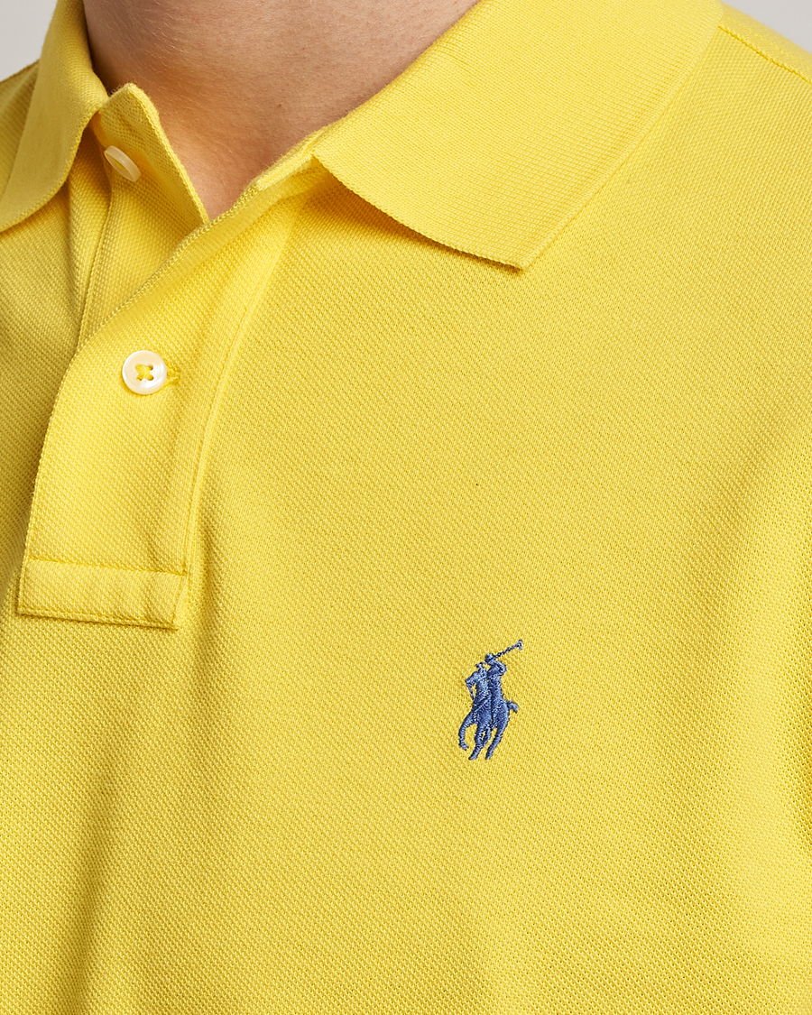 Herren | Poloshirts | Polo Ralph Lauren | Custom Slim Fit Polo Lemon Crush